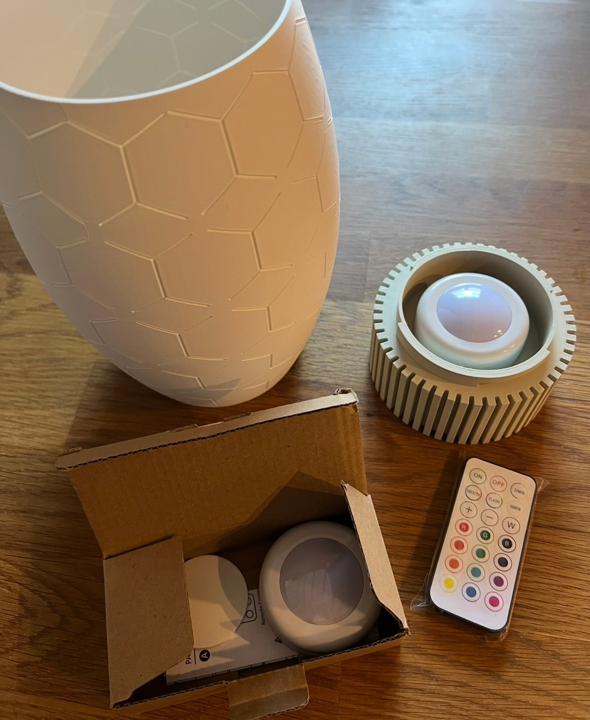✨ Design Vellari Hexa-Würfel Lampe – modernes Licht trifft Architektur ✨