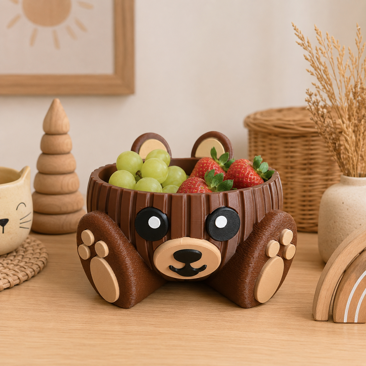 🧸 Bärchen Bowl – süße Bären-Schale zum Dekorieren, Verschenken & Organisieren 🤍