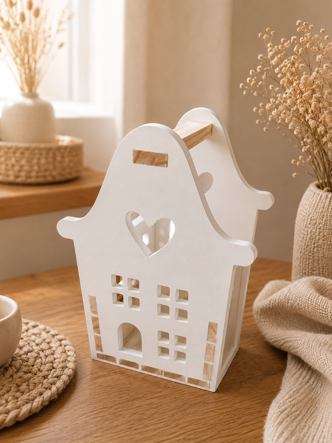 🏡 Klötzchenhaus – Natur & Holz trifft exklusiven 3D Druck