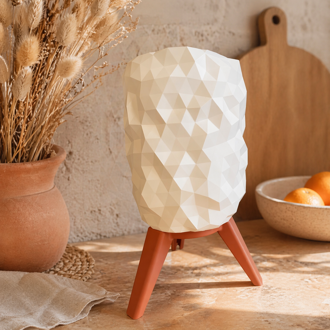 BOHO Tischlampe mit Stativ ✨ | LED oder Akku-Version mit Fernbedienung ✨ | Individuell kombinierbar