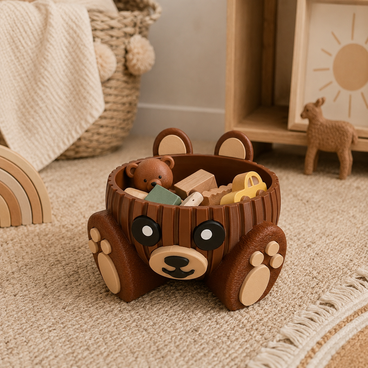 🧸 Bärchen Bowl – süße Bären-Schale zum Dekorieren, Verschenken & Organisieren 🤍