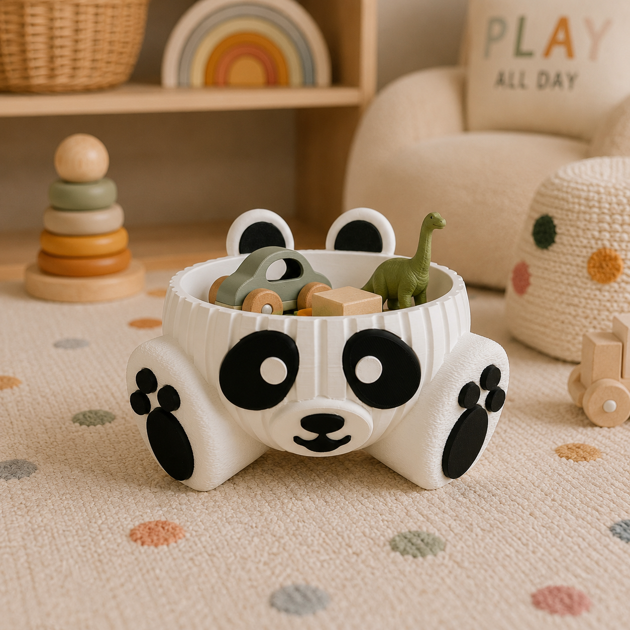 🐼 Panda Bowl – süße Panda-Schale zum Dekorieren, Verschenken & Organisieren 🤍