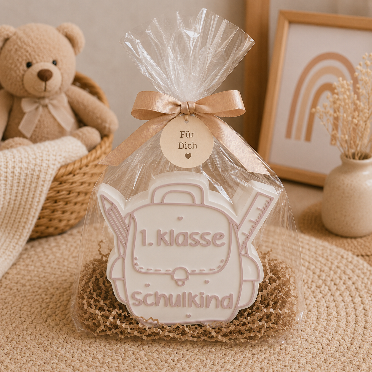 🎒 Schulkind Spardose – die perfekte Geschenkidee zum Schulstart & zur Einschulung 🤍