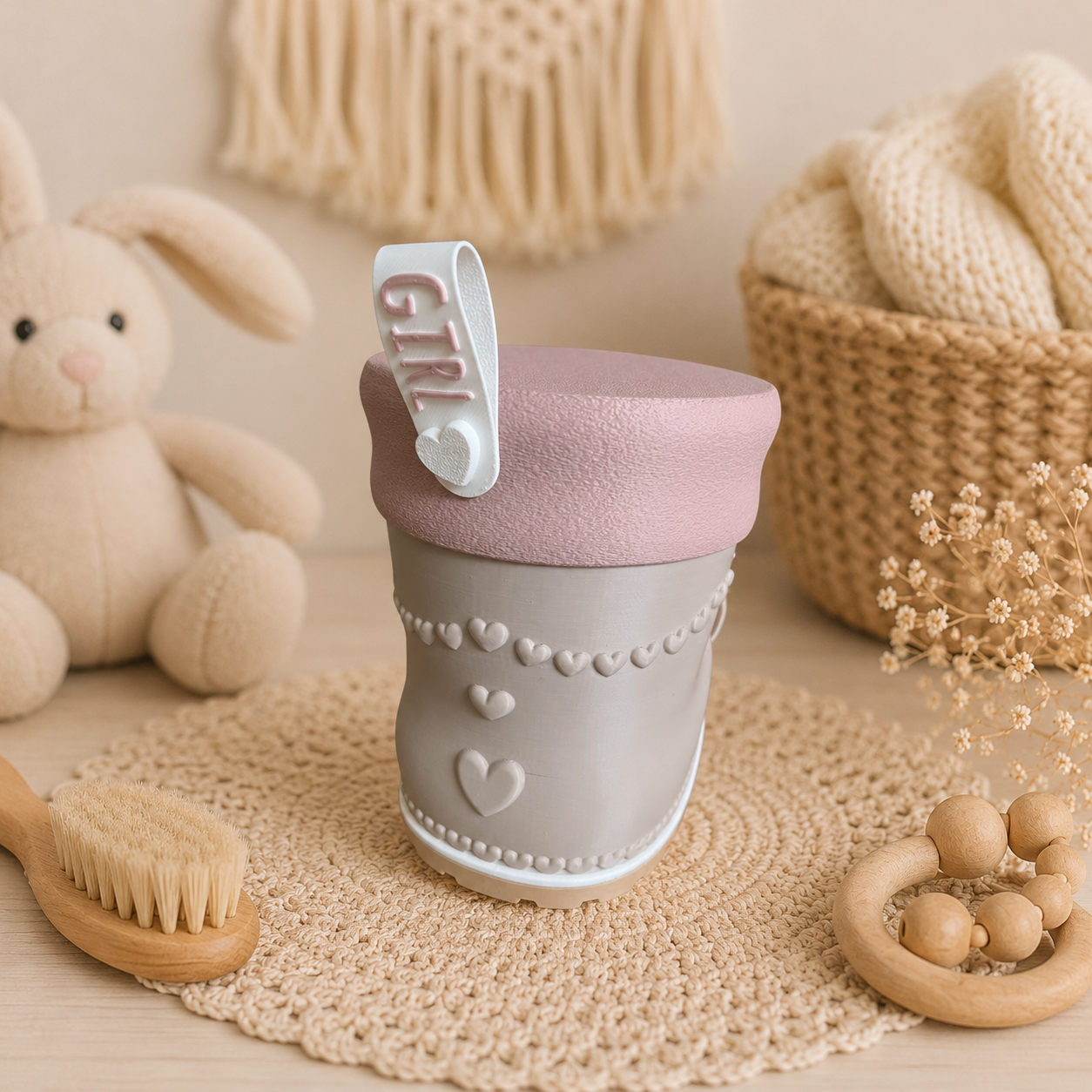 💛 Willkommen kleines Wunder – zauberhafter Baby Schuh 👶