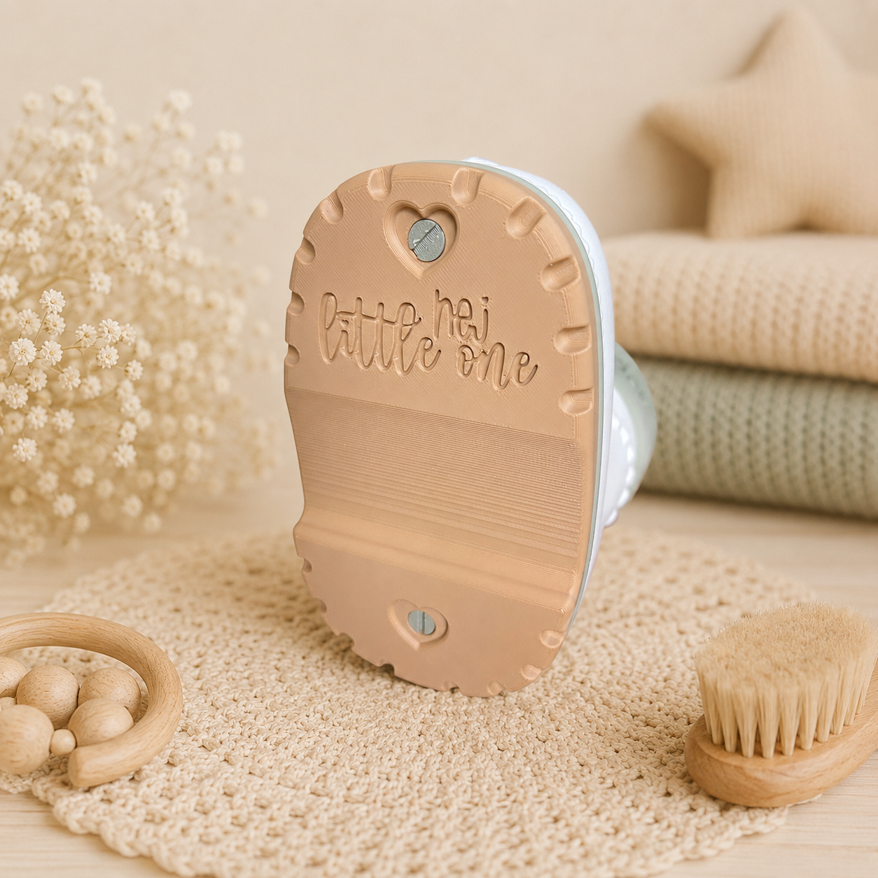 💛 Willkommen kleines Wunder – zauberhafter Baby Schuh 👶