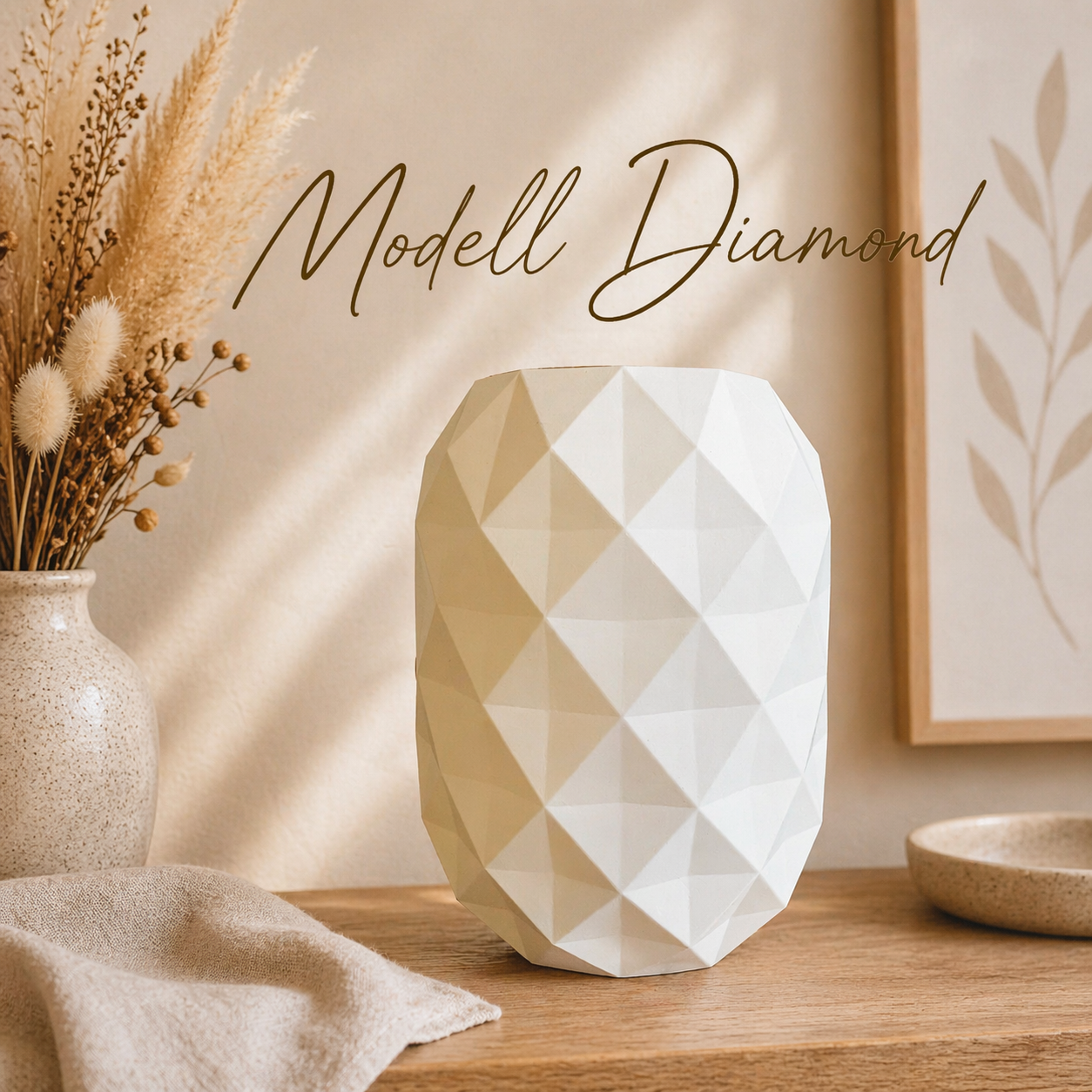 BOHO Tischlampe mit Stativ ✨ | LED oder Akku-Version mit Fernbedienung ✨ | Individuell kombinierbar