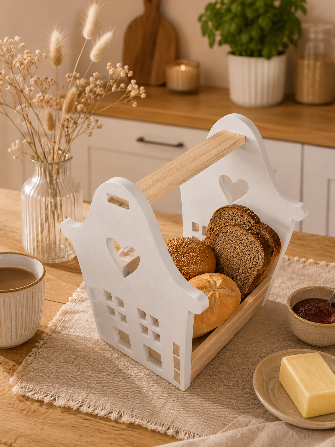 🏡 Klötzchenhaus – Natur & Holz trifft exklusiven 3D Druck