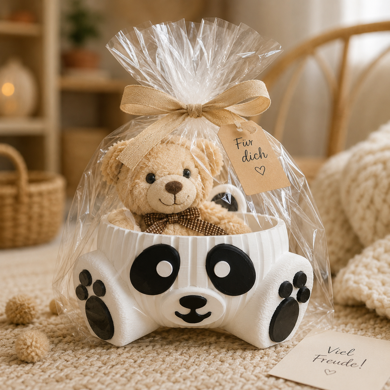 🐼 Panda Bowl – süße Panda-Schale zum Dekorieren, Verschenken & Organisieren 🤍