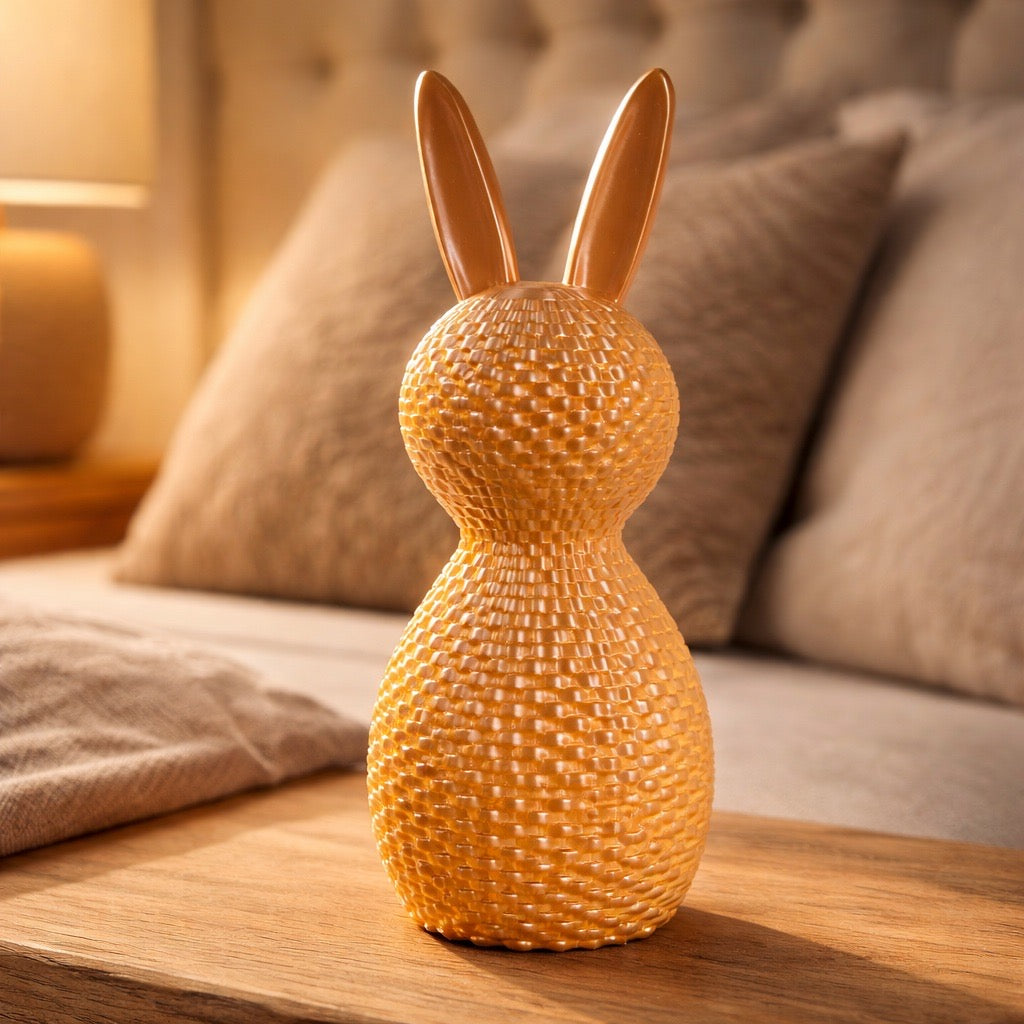 🐰 Organischer LED-Teelicht Osterhase